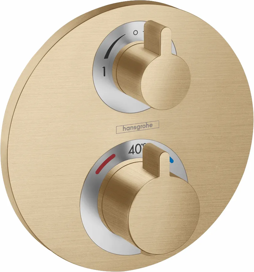 Thermostat Unterputz Ecostat S Fertigset 2 Verbraucher chrom