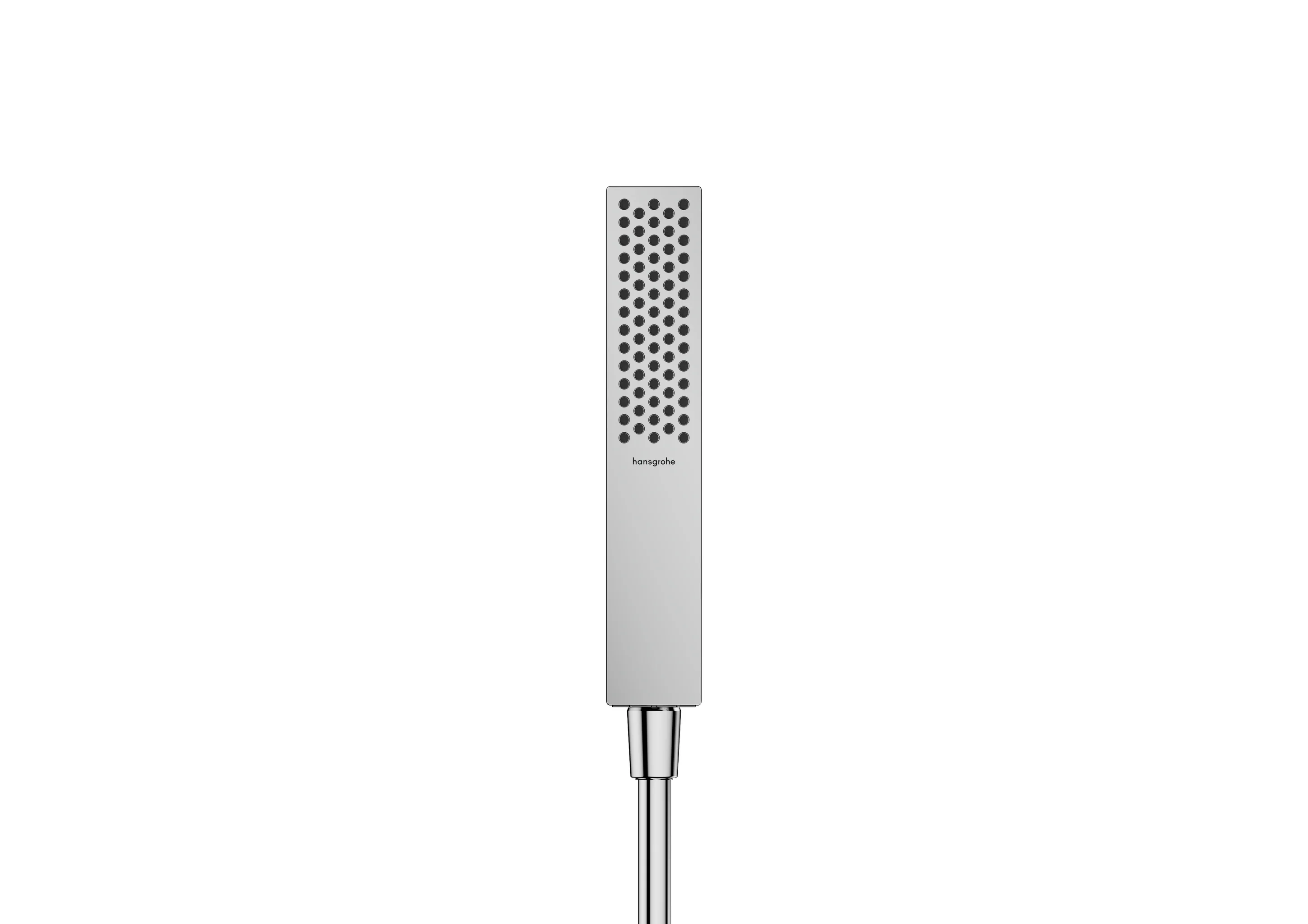 Hansgrohe Pulsify E Stabhandbrause 1jet EcoSmart, Chrom, 100 x 25 mm, max. Durchfluss 8 l/min, QuickClean, für Durchlauferhitzer geeignet