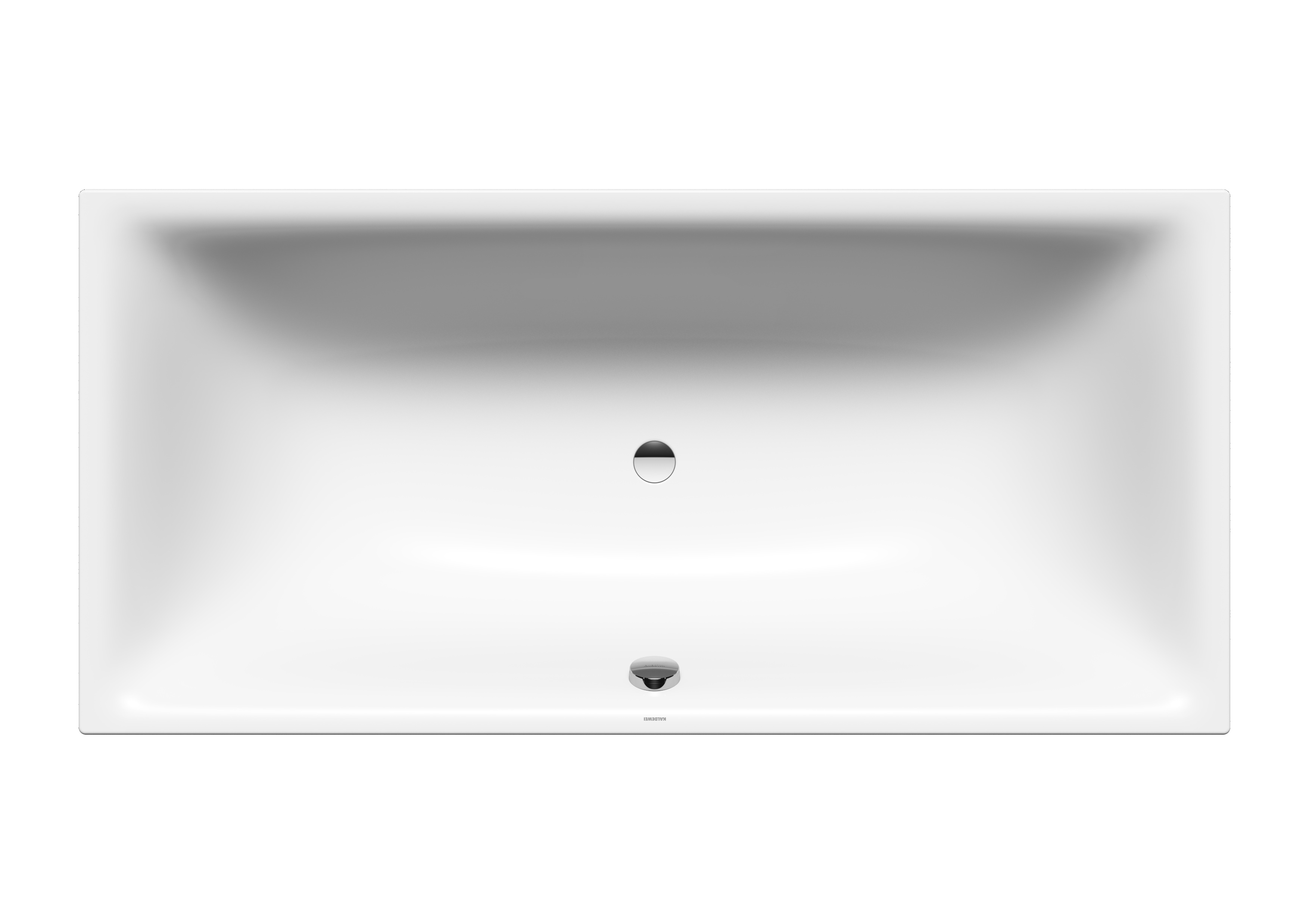 Kaldewei Badewanne „Silenio“ rechteck 180 × 80 cm, mit Grifflochbohrungen in alpinweiß