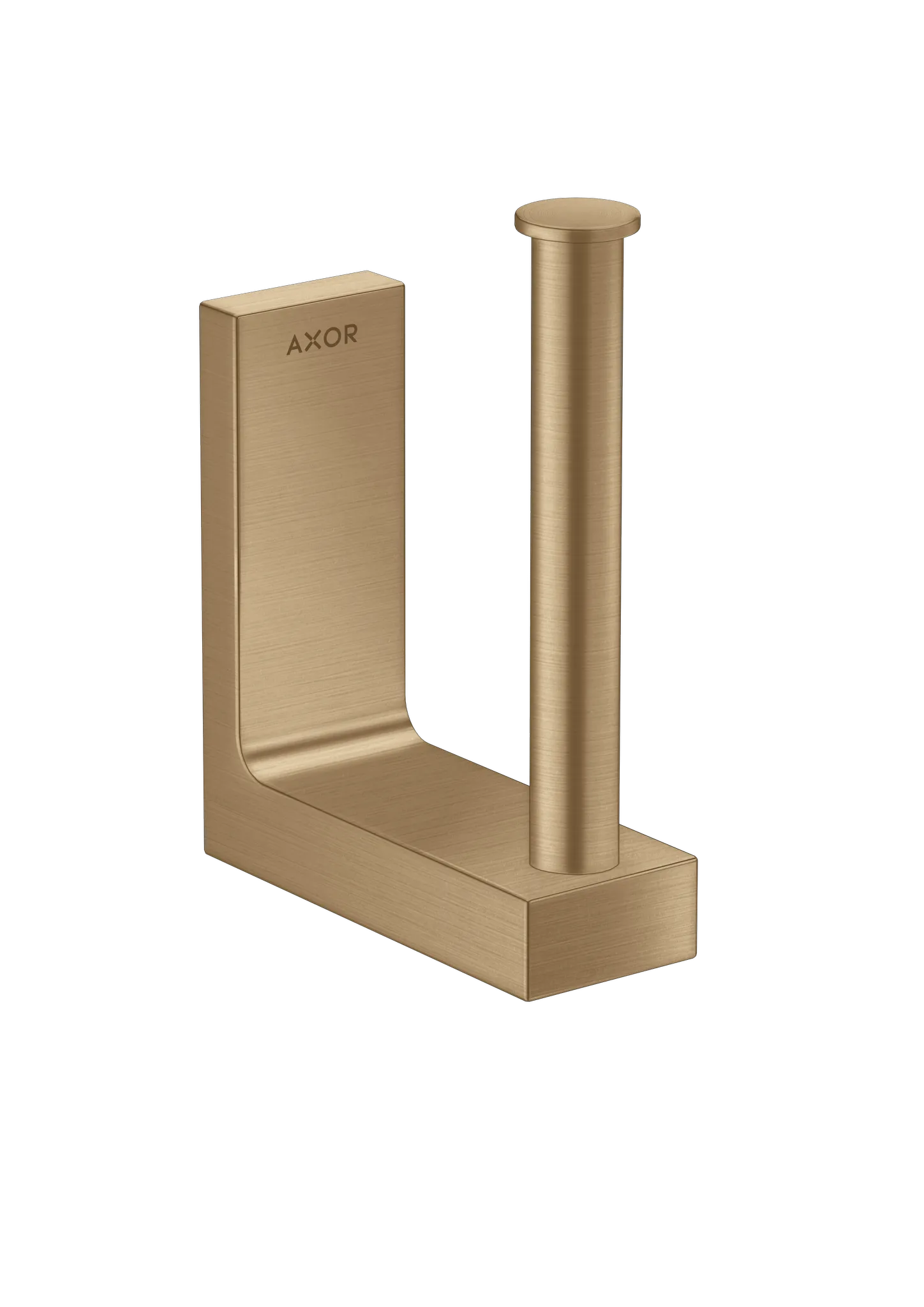 Hansgrohe AXOR Universal Rectangular Wandmontagepapierhalter, Brushed Bronze