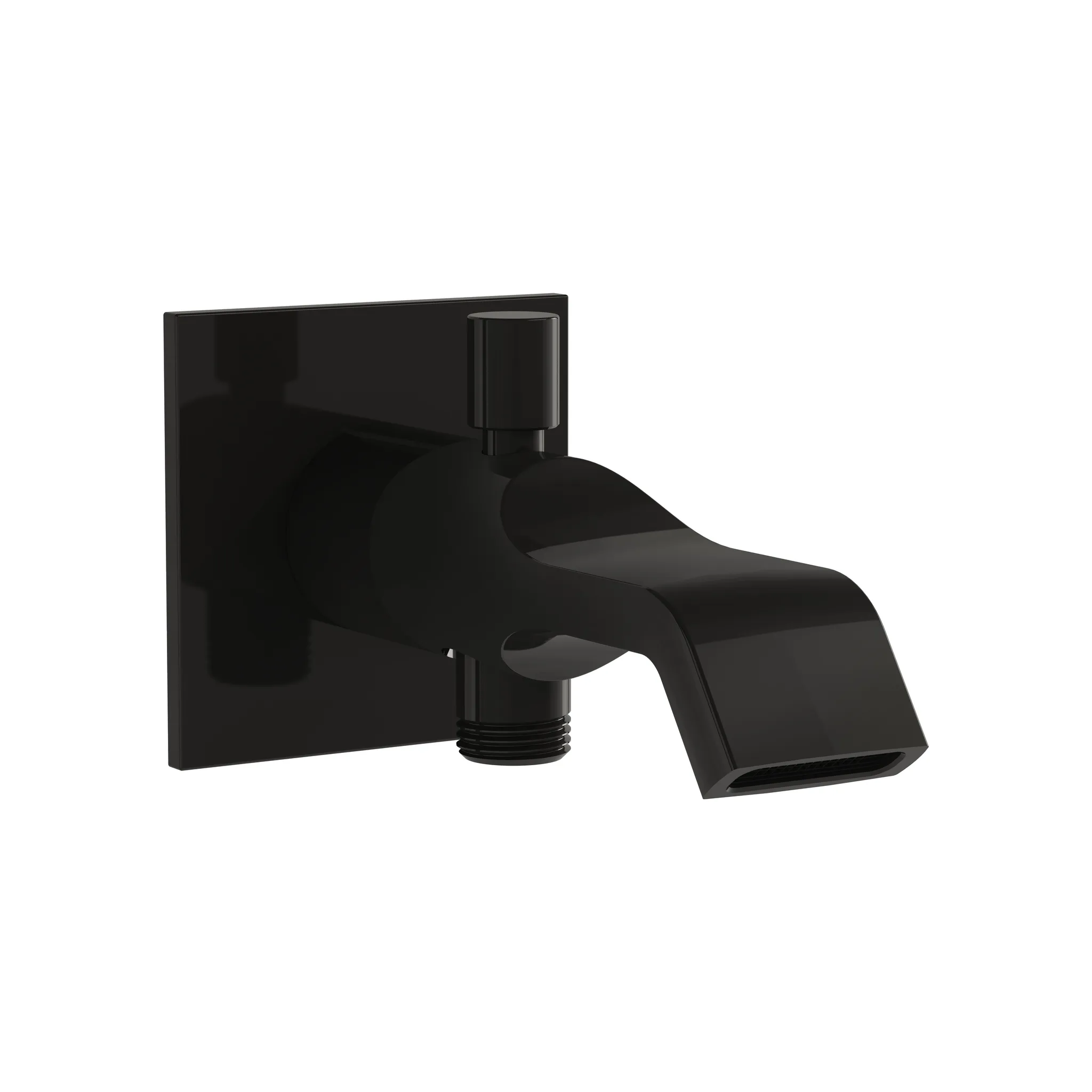 VitrA Suit Wanneneinlauf mit Handbrauseanschluss Wandmontage Ausladung Auslauf 15 cm Schwarz Hochglanz VitrA Suit Wanneneinlauf mit Handbrauseanschluss Wandmontage Ausladung Auslauf 15 cm Schwarz Hochglanz