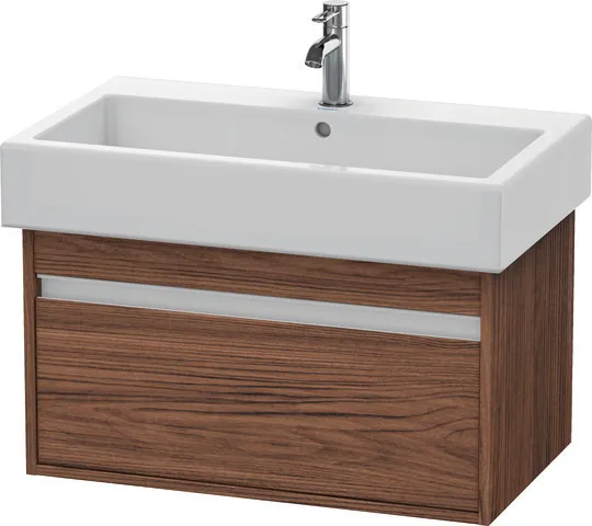Duravit Waschtischunterschrank wandhängend „Ketho“ 75 × 41 × 44 cm Nussbaum Dunkel Duravit Waschtischunterschrank wandhängend „Ketho“ 75 × 41 × 44 cm Nussbaum Dunkel