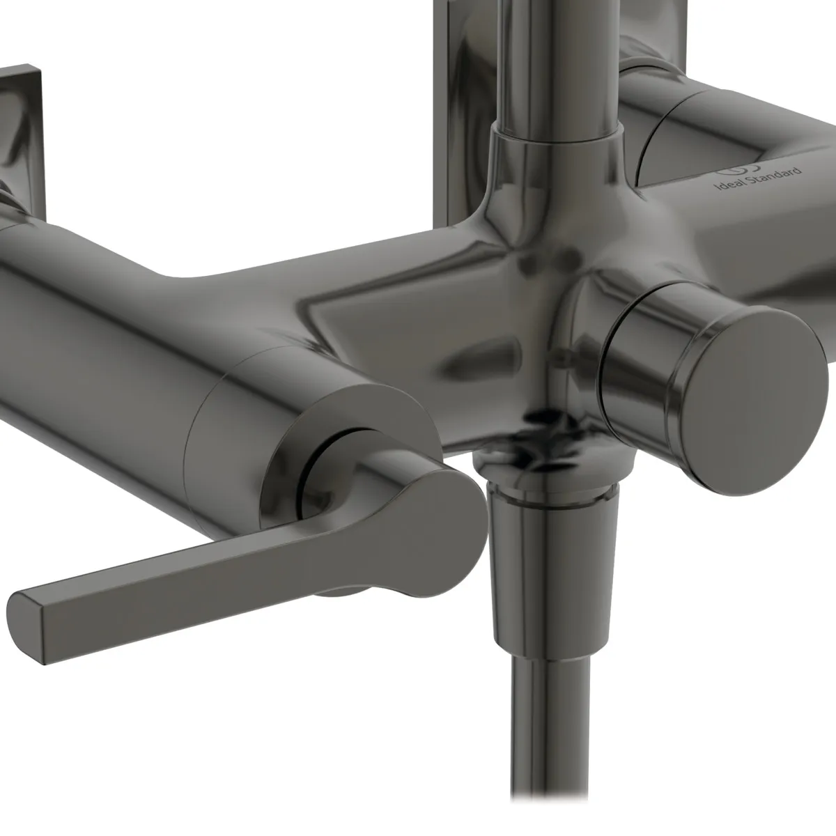 Ideal Standard Duschsystem Joy Neo mit Brausearmatur Hebelgriffe Magnetic Grey Ideal Standard Duschsystem Joy Neo mit Brausearmatur Hebelgriffe Magnetic Grey