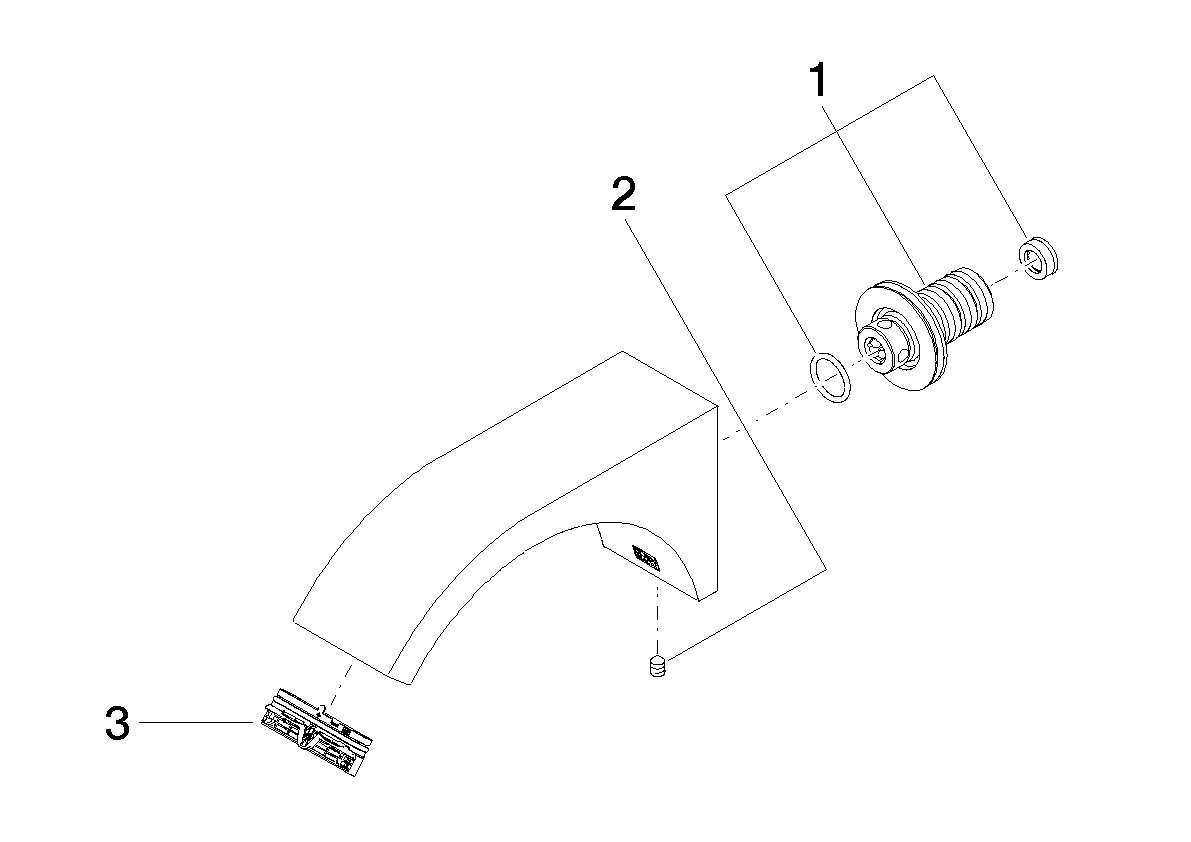 Waschtisch-Wand-Auslauf ohne Ablaufgarnitur CYO Chrom 13800811 Waschtisch-Wand-Auslauf ohne Ablaufgarnitur CYO Chrom 13800811