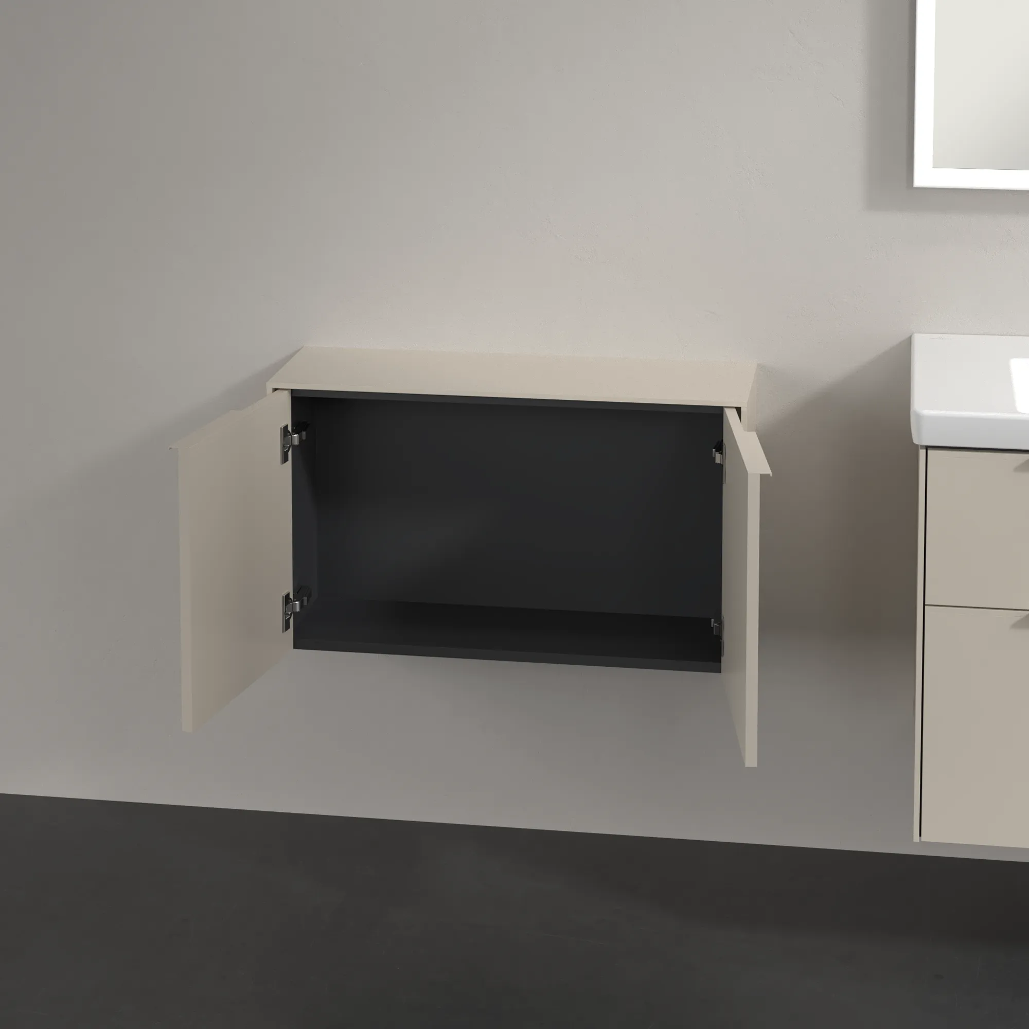 Villeroy & Boch Subway 3.0 Sideboard C60002, 728x423x256 mm, Cashmere Grey Villeroy & Boch Subway 3.0 Sideboard C60002, 728x423x256 mm, Cashmere Grey