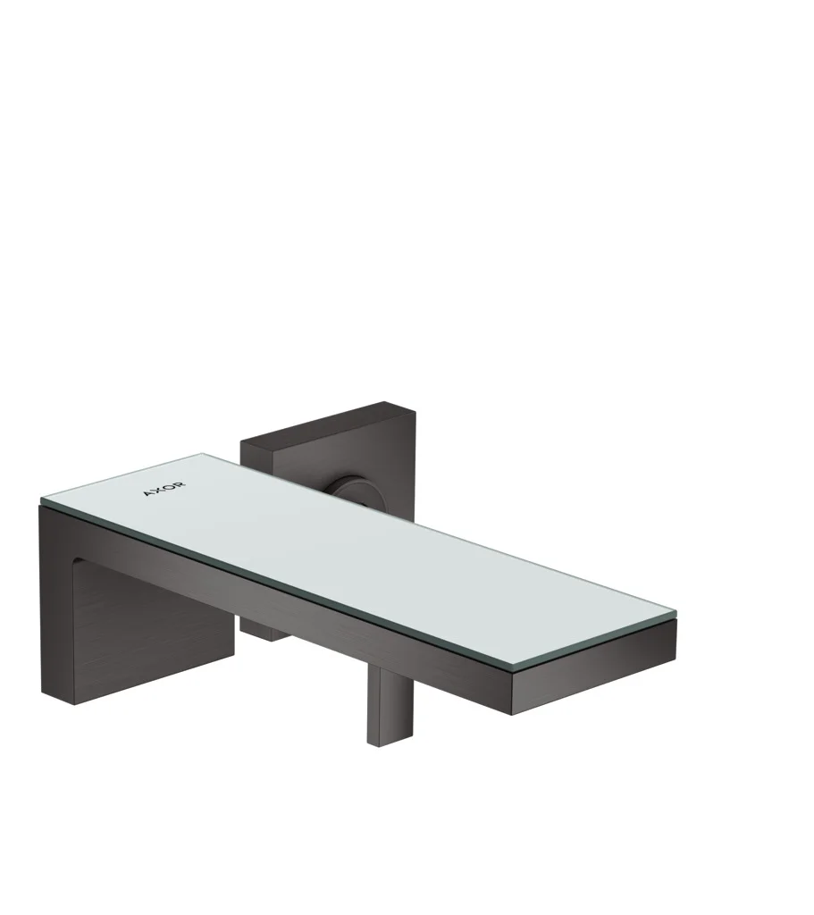 Hansgrohe AXOR MyEdition Platte 245 Glas – abnehmbar, 245 mm Länge
