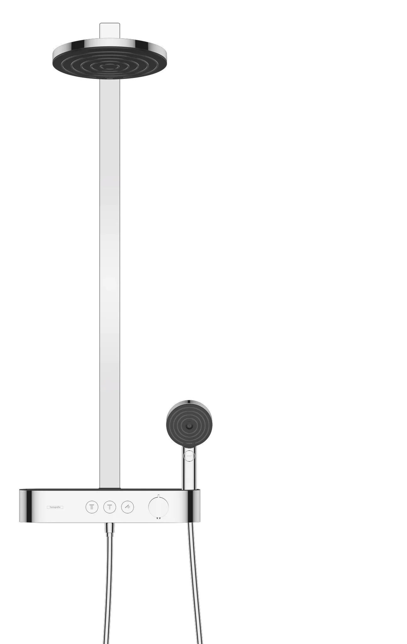 Hansgrohe Pulsify S Showerpipe 260 2jet mit ShowerTablet Select 400, Chrom Hansgrohe Pulsify S Showerpipe 260 2jet mit ShowerTablet Select 400, Chrom