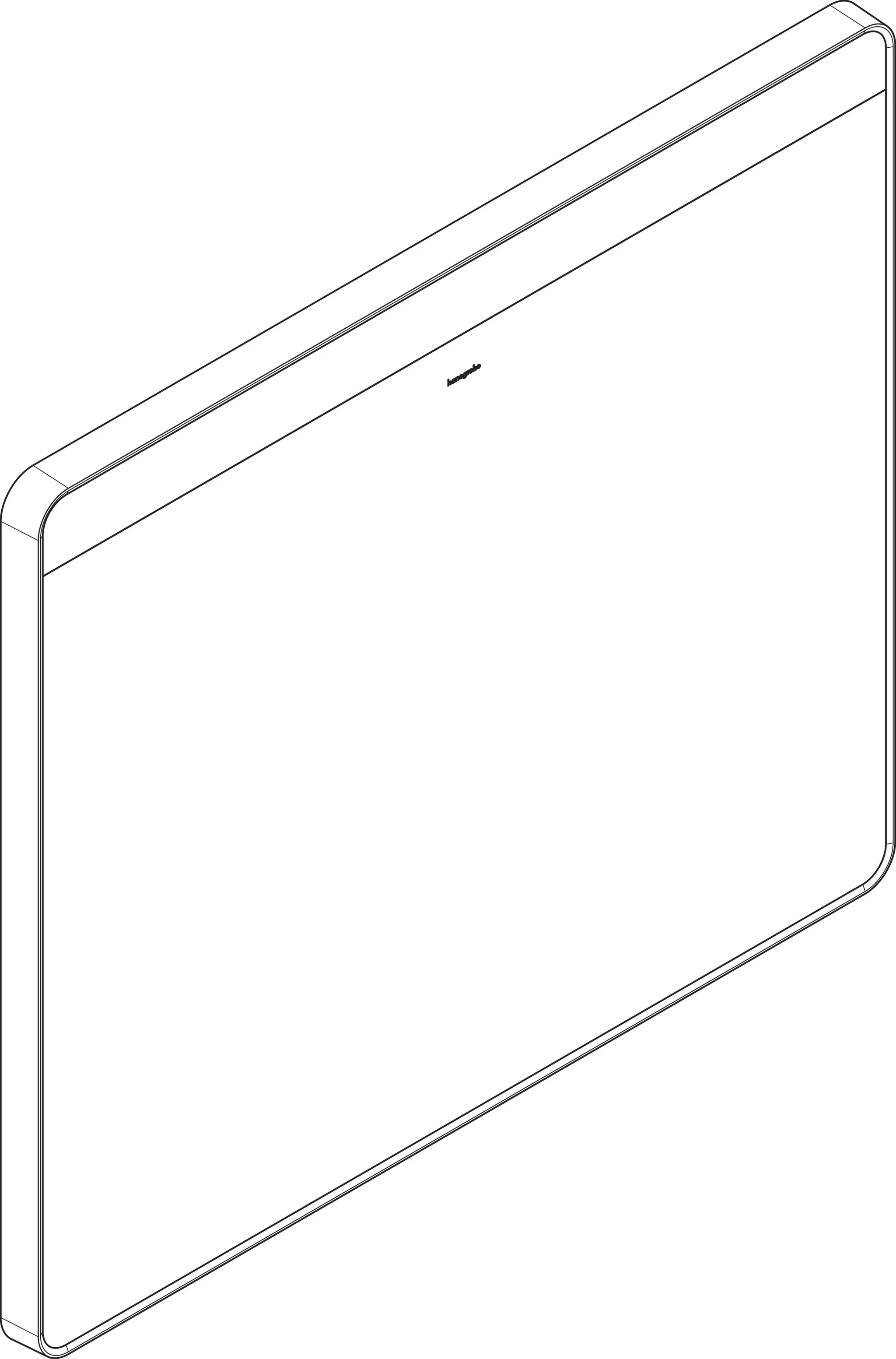 Hansgrohe Xarita Lite Q Spiegel mit horizontaler LED-Beleuchtung IR Sensor MSW, Mattschwarz, Maße: 800 x 700 x 30 mm Hansgrohe Xarita Lite Q Spiegel mit horizontaler LED-Beleuchtung IR Sensor MSW, Mattschwarz, Maße: 800 x 700 x 30 mm