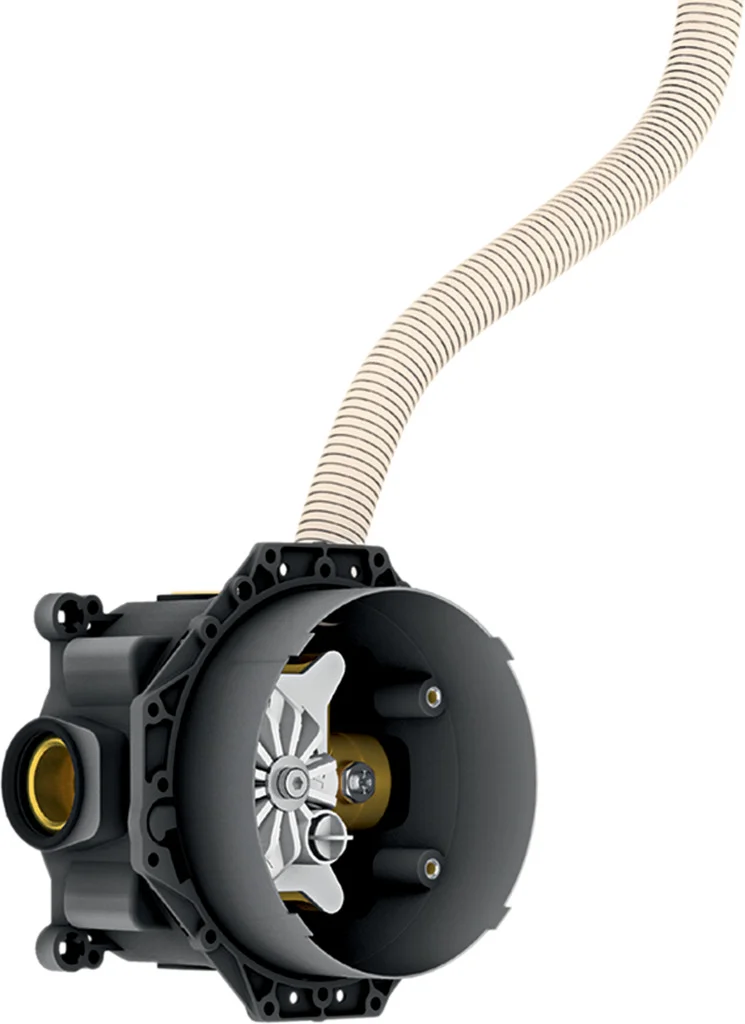 Hansgrohe AXOR Uno Elektronik-Waschtischmischer Grundkörper Standmodell, DN20, Einbautiefe 80–108 mm
