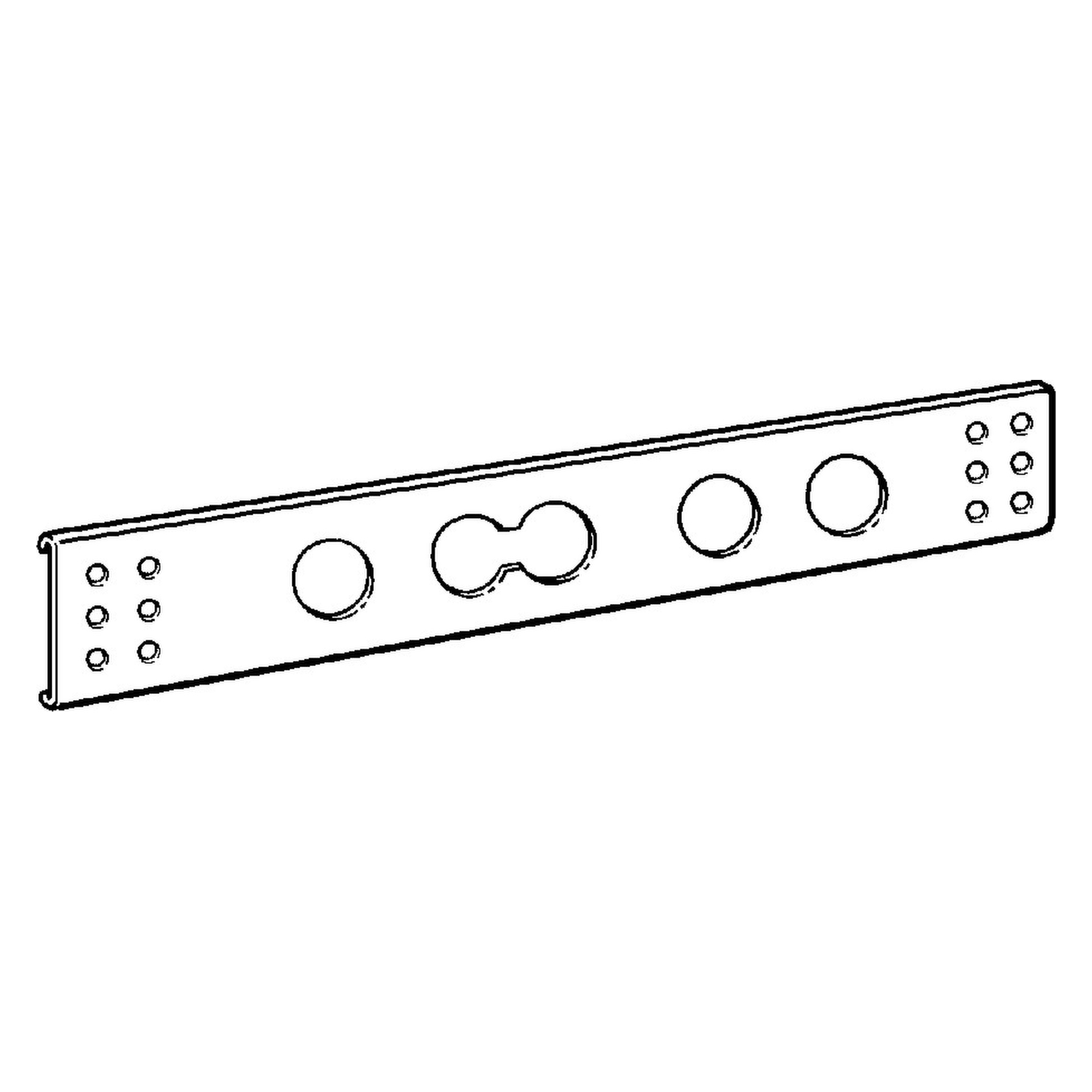 Viega „Sanfix“ Montageschablone für Anschlussdosenbefestigung