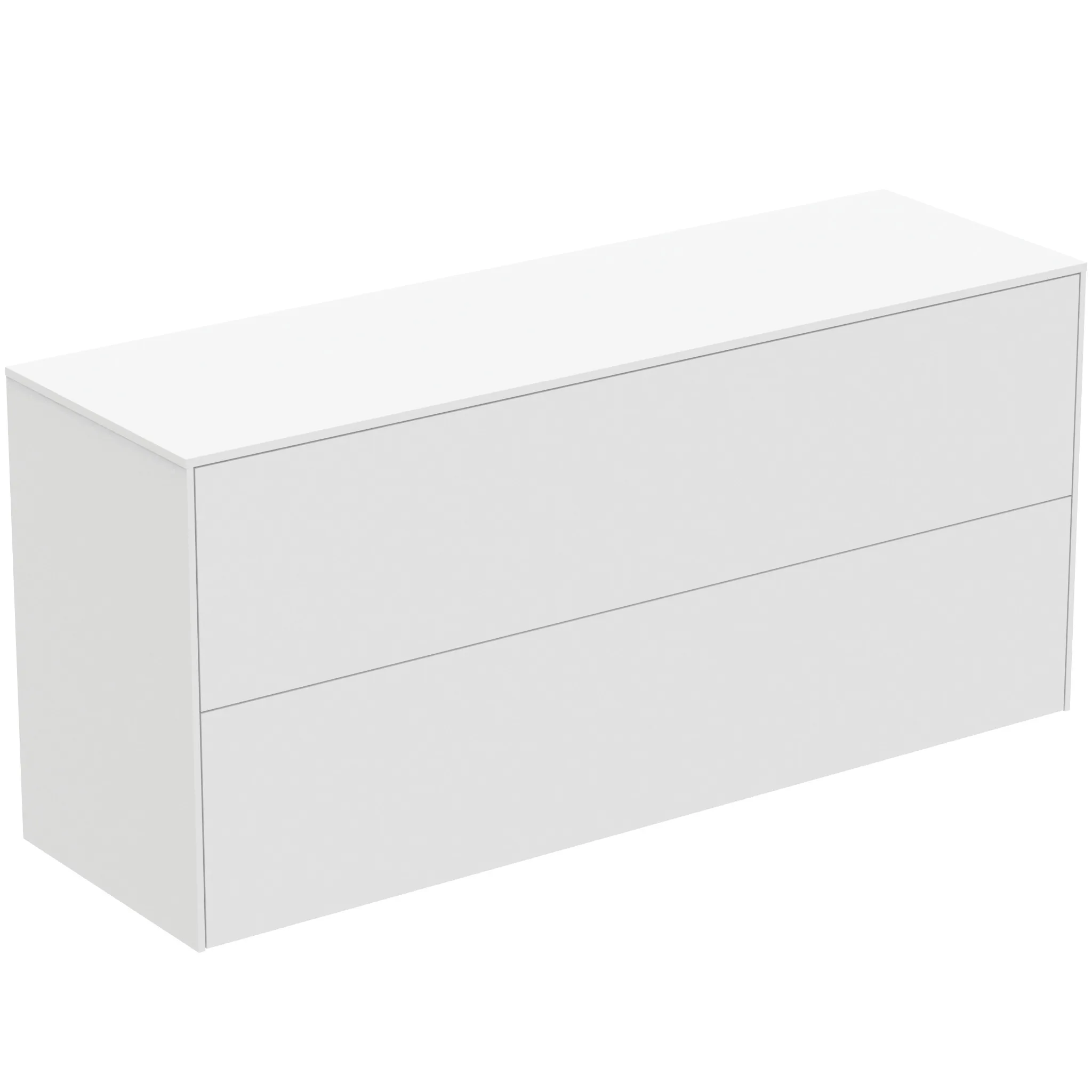 Ideal Standard Waschtischunterschrank Conca, 2 Auszüge, Weiß Ideal Standard Waschtischunterschrank Conca, 2 Auszüge, Weiß