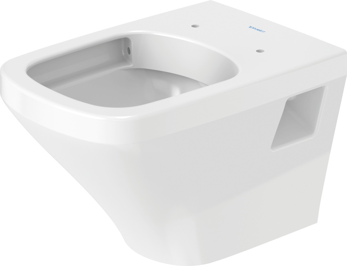 Set WC „DuraStyle“ 37 × 35 × 54 cmTiefspüler mit WonderGliss und Duravit WC-Sitz „DuraStyle“ 35,9 × 43,3 × 4,3 cm Scharniere Edelstahl