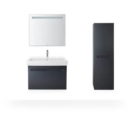 Duravit Halbhochschrank „No.1“ 40 × 132 × 36 cm in Graphit Matt Duravit Halbhochschrank „No.1“ 40 × 132 × 36 cm in Graphit Matt