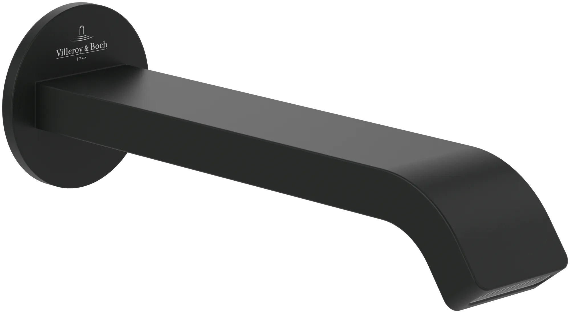 Villeroy & Boch Badewannenauslauf Dawn, 60x201x60 mm, Matt Black, Wandmontage, AirPlus, SmartPressure Villeroy & Boch Badewannenauslauf Dawn, 60x201x60 mm, Matt Black, Wandmontage, AirPlus, SmartPressure