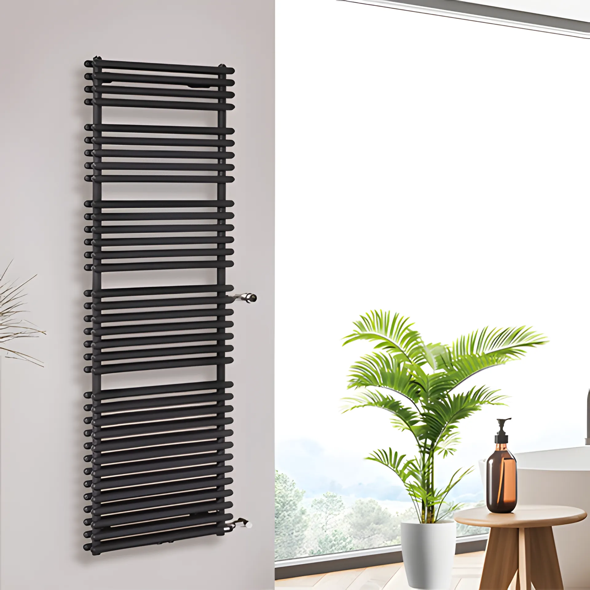 BEMM Design-Heizkörper „Cobo 2“ 60,1 × 67,6 cm in Weiß (RAL 9016)