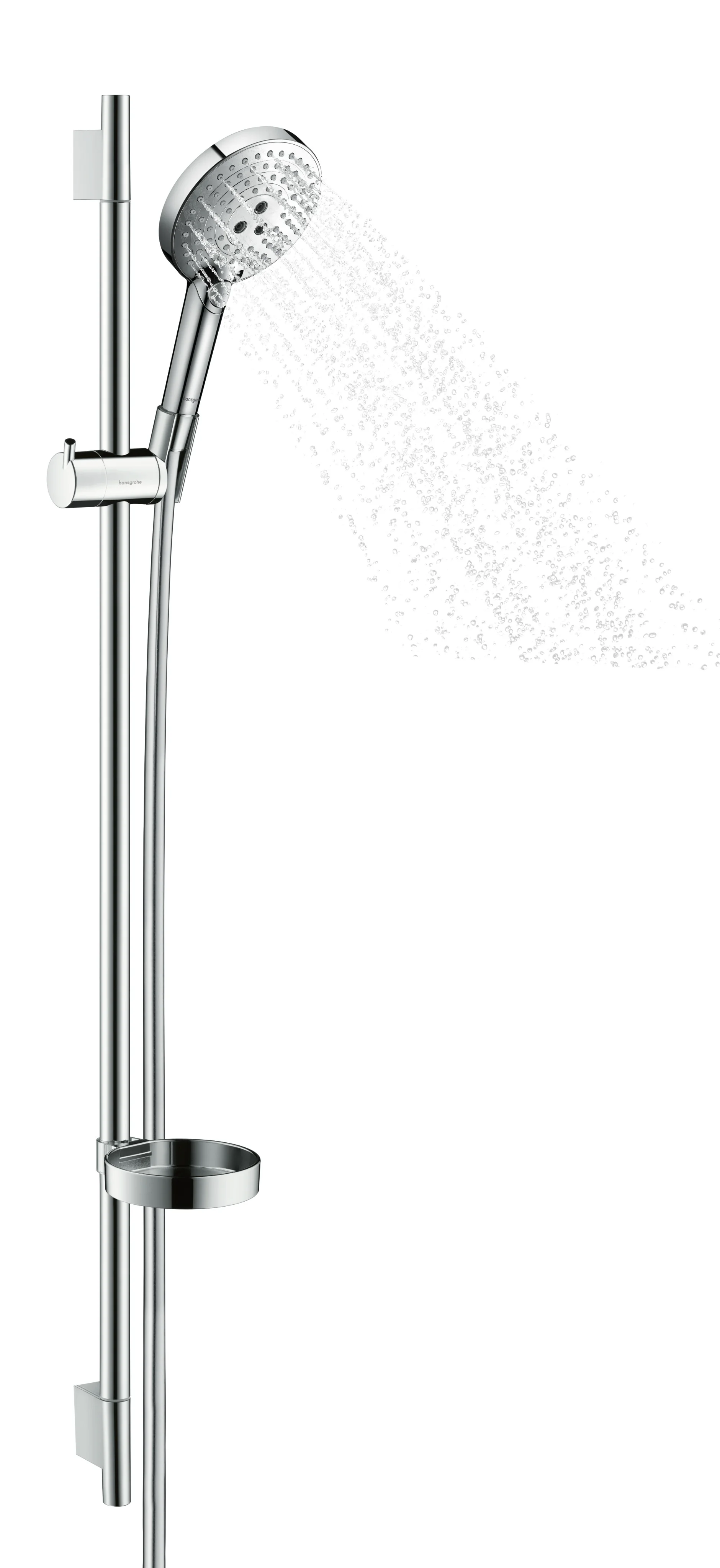 Hansgrohe Raindance Select S Brausenset 120 EcoSmart Unica'S Puro 900 mm chrom, 3-Jet-Brause mit verstellbarem Neigungswinkel und QuickClean-Technologie Hansgrohe Raindance Select S Brausenset 120 EcoSmart Unica'S Puro 900 mm chrom, 3-Jet-Brause mit verstellbarem Neigungswinkel und QuickClean-Technologie