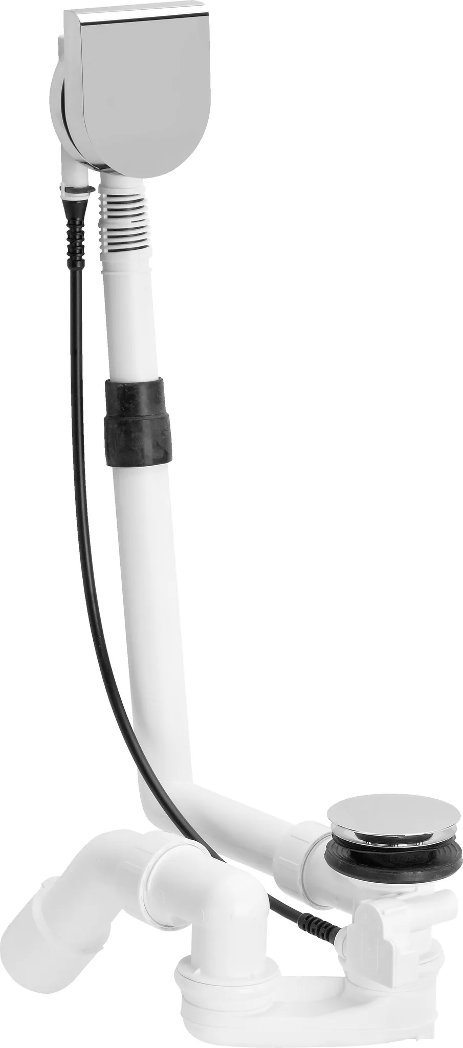 Viega Ab- und Überlaufgarnitur Modell 6171.10 „Multiplex“ 6171.10 in 560 mm × DN40 / 50 verchromt 9 cm