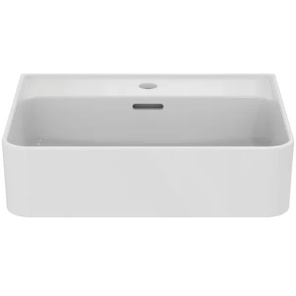 Waschbecken „StradaII“ 50 × 43 × 17 cm, Hahnlochposition mittig Waschbecken „StradaII“ 50 × 43 × 17 cm, Hahnlochposition mittig