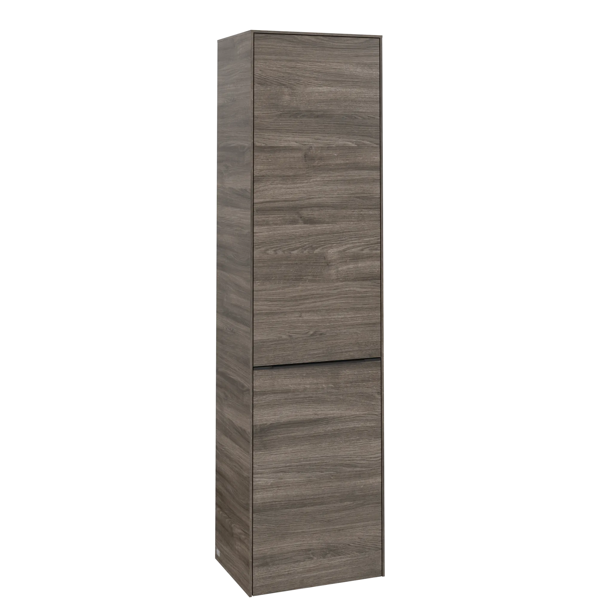 Villeroy & Boch Hochschrank mit Wäschekorb-Klappe „Subway 3.0“ 45 × 171 × 36,2 × 36,2 cm 1 Tür, 1 Wäscheklappe, 1 × fixer Fachboden, Anschlag: rechts, 2 × Glasfachboden, 1 Tür, Anschlag rechts