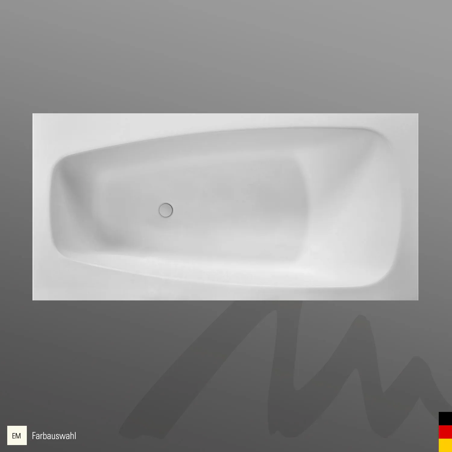 Mauersberger Acryl-Badewanne scinosa 175⁄80 1750x800x420, Farbgruppe: 3