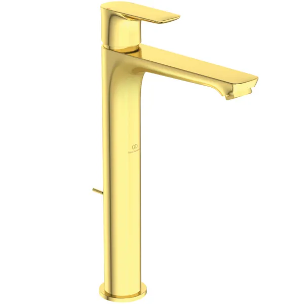 Ideal Standard Waschtischarmatur Connect Air A7025A2, verlängerter Sockel, Ausladung 150mm, Brushed Gold Ideal Standard Waschtischarmatur Connect Air A7025A2, verlängerter Sockel, Ausladung 150mm, Brushed Gold