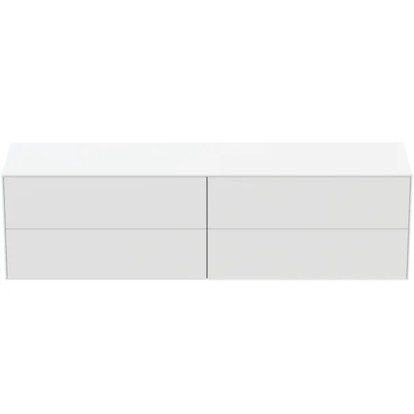 Ideal Standard Waschtischunterschrank „Conca“ 198,7 × 55 × 50,5 cm Weiß matt lackiert