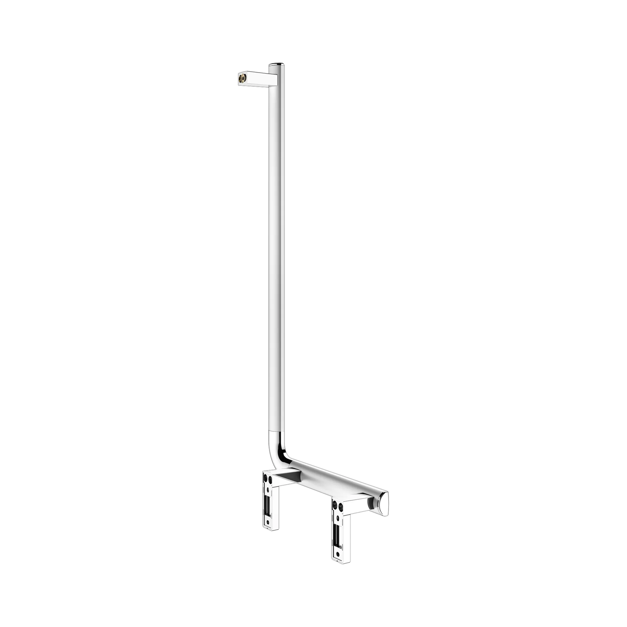KEUCO Winkelgriff „Axess“ 400 × 800 mm Ausführung rechts, in Silber (eloxiert)