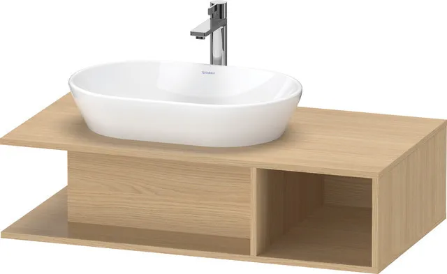 Duravit Waschtischunterschrank wandhängend „D-Neo“ 100 × 26 × 55 cm Eiche Natur Duravit Waschtischunterschrank wandhängend „D-Neo“ 100 × 26 × 55 cm Eiche Natur