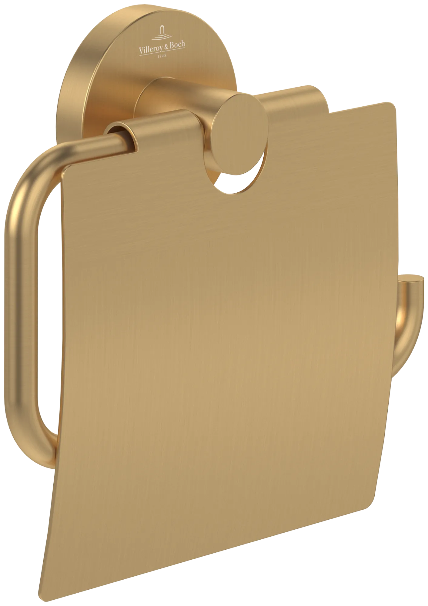 Villeroy & Boch Toilettenpapierhalter „Elements-Tender“ 13,4 × 3,8 × 13,2 cm in chrom, Befestigung verdeckt Villeroy & Boch Toilettenpapierhalter „Elements-Tender“ 13,4 × 3,8 × 13,2 cm in chrom, Befestigung verdeckt