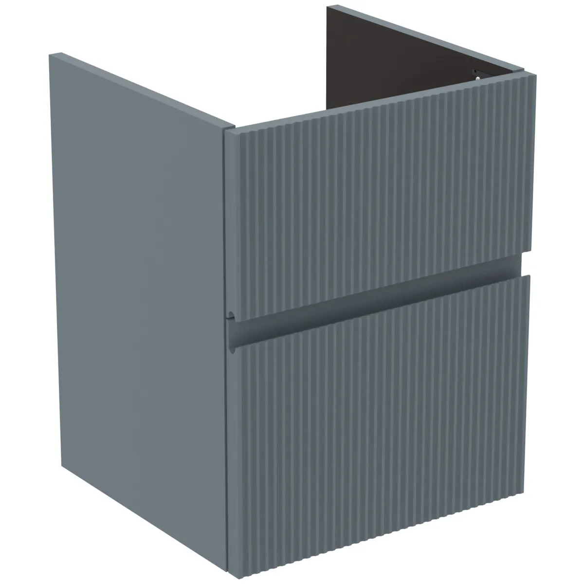 Ideal Standard Waschtischunterschrank Finesse Aschblau matt 430x402x540 mm 2 Schubladen Softclose Wandhängend Ideal Standard Waschtischunterschrank Finesse Aschblau matt 430x402x540 mm 2 Schubladen Softclose Wandhängend