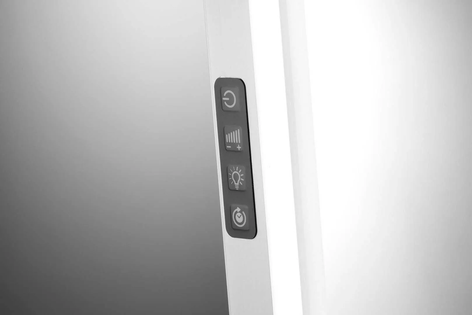 Schneider Lichtspiegel GLOW HCL A/SP 80/HCL/SH, LED-Beleuchtung 2000-6500K, Human Centric Lighting, Aufputzmontage, 800x760x55 mm, schwarz matt Schneider Lichtspiegel GLOW HCL A/SP 80/HCL/SH, LED-Beleuchtung 2000-6500K, Human Centric Lighting, Aufputzmontage, 800x760x55 mm, schwarz matt