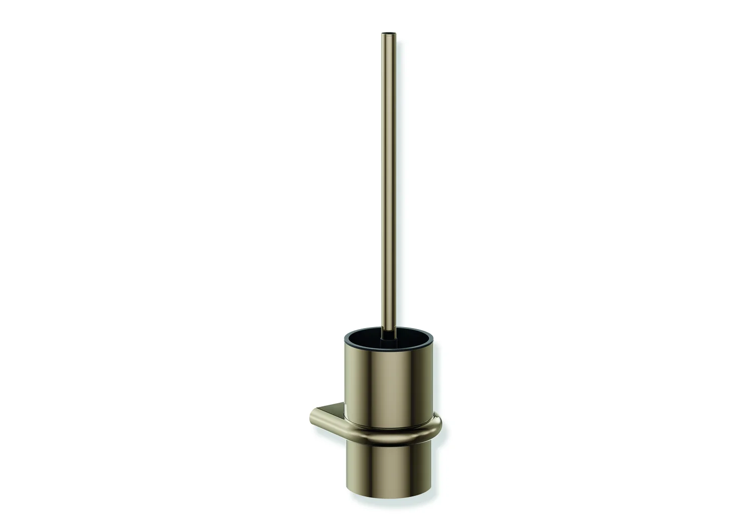 HEWI WC-Bürstengarnitur Serie 480, PVD-beschichtet, Bronze glänzend, 107 x 447 x 115 mm, Wandmontage HEWI WC-Bürstengarnitur Serie 480, PVD-beschichtet, Bronze glänzend, 107 x 447 x 115 mm, Wandmontage