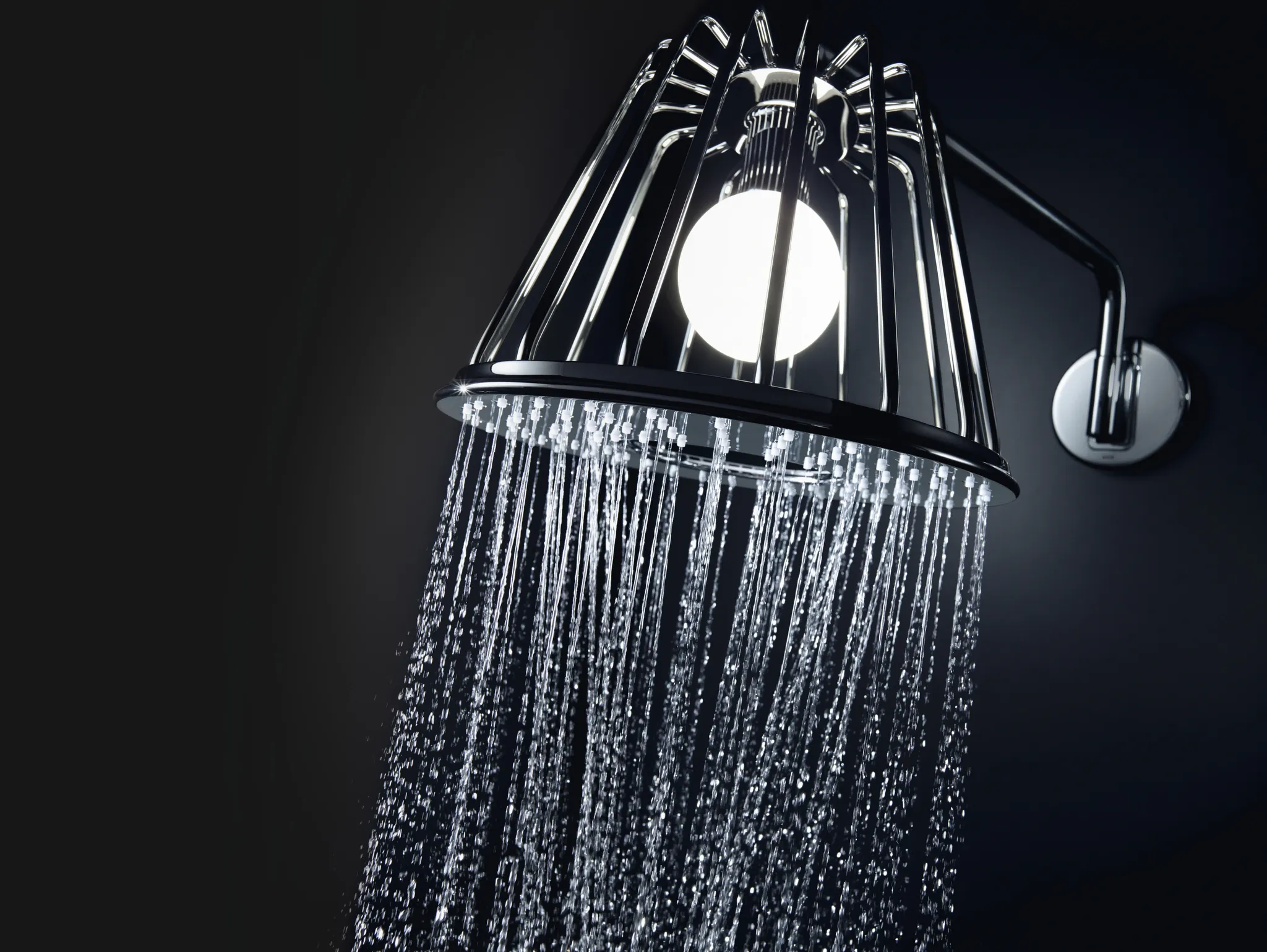 Hansgrohe AXOR LampShower/Nendo 275 mm Rain, Chrom Hansgrohe AXOR LampShower/Nendo 275 mm Rain, Chrom