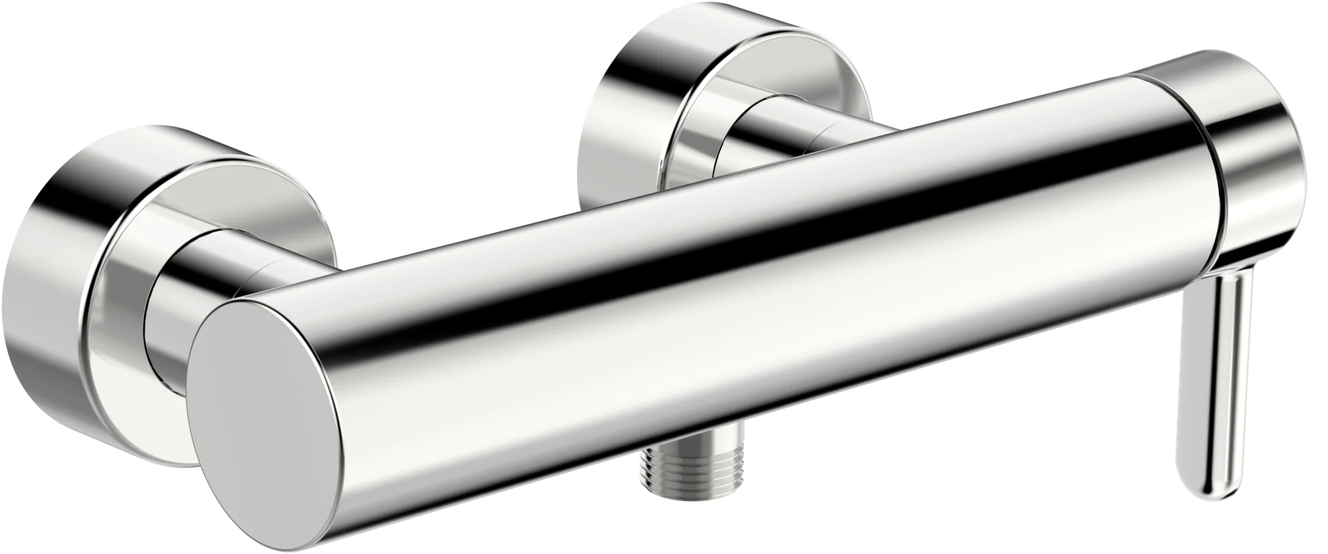 HansaDESIGNO Style Duscharmatur Wandmontage Einhebelmischer Chrom HansaDESIGNO Style Duscharmatur Wandmontage Einhebelmischer Chrom