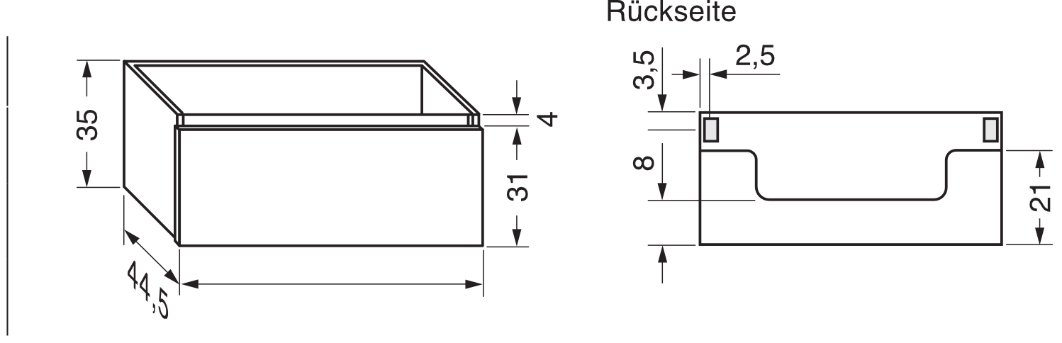 repaBAD Waschtischunterschrank „Base 45“ 1000 × 350 × 450 mm in Eiche Grey repaBAD Waschtischunterschrank „Base 45“ 1000 × 350 × 450 mm in Eiche Grey