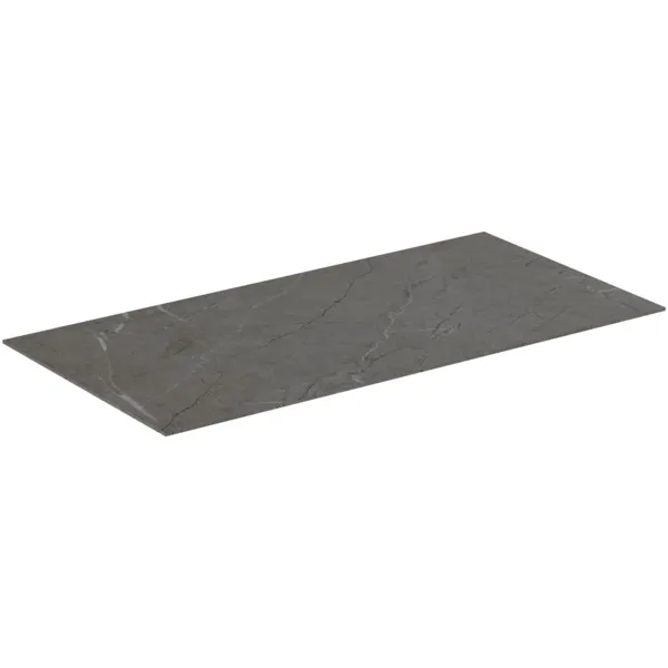 Waschtischplatte Conca, aus Keramik, 1002x505x6mm, Marmor Noir Desir Waschtischplatte Conca, aus Keramik, 1002x505x6mm, Marmor Noir Desir