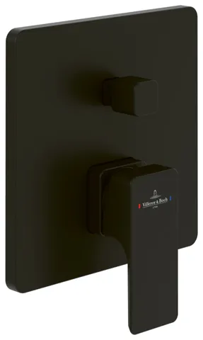 Einhand-Unterputz-Armatur „Subway 3.0“ 5,1 cm in Matt Black