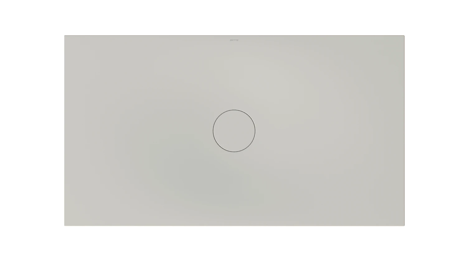 Bette rechteck Duschwanne „BetteAir“ 1600 × 900 mm mit BetteAntirutsch Pro, ohne Oberflächenveredelung, mit Minimum-Wannenträger, in Silver