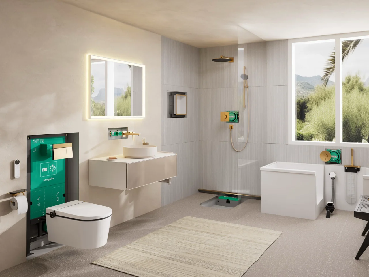 Hansgrohe iBox universal 2 Grundkörper - wärme- und schallisolierend, rotationssymmetrische Montage, einstellbarer Montagering in 5 mm Schritten, für alle neuen Brausen-, Wannen- und Thermostat-Fertigsets Unterputz (ShowerSelect Comfort, DuoTurn) Hansgrohe iBox universal 2 Grundkörper - wärme- und schallisolierend, rotationssymmetrische Montage, einstellbarer Montagering in 5 mm Schritten, für alle neuen Brausen-, Wannen- und Thermostat-Fertigsets Unterputz (ShowerSelect Comfort, DuoTurn)