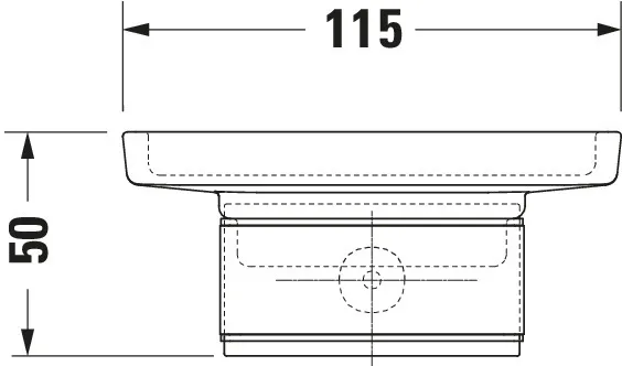 Duravit Seifenschale „Karree“, Befestigung sichtbar 12,2 × 5 × 11,5 cm Duravit Seifenschale „Karree“, Befestigung sichtbar 12,2 × 5 × 11,5 cm