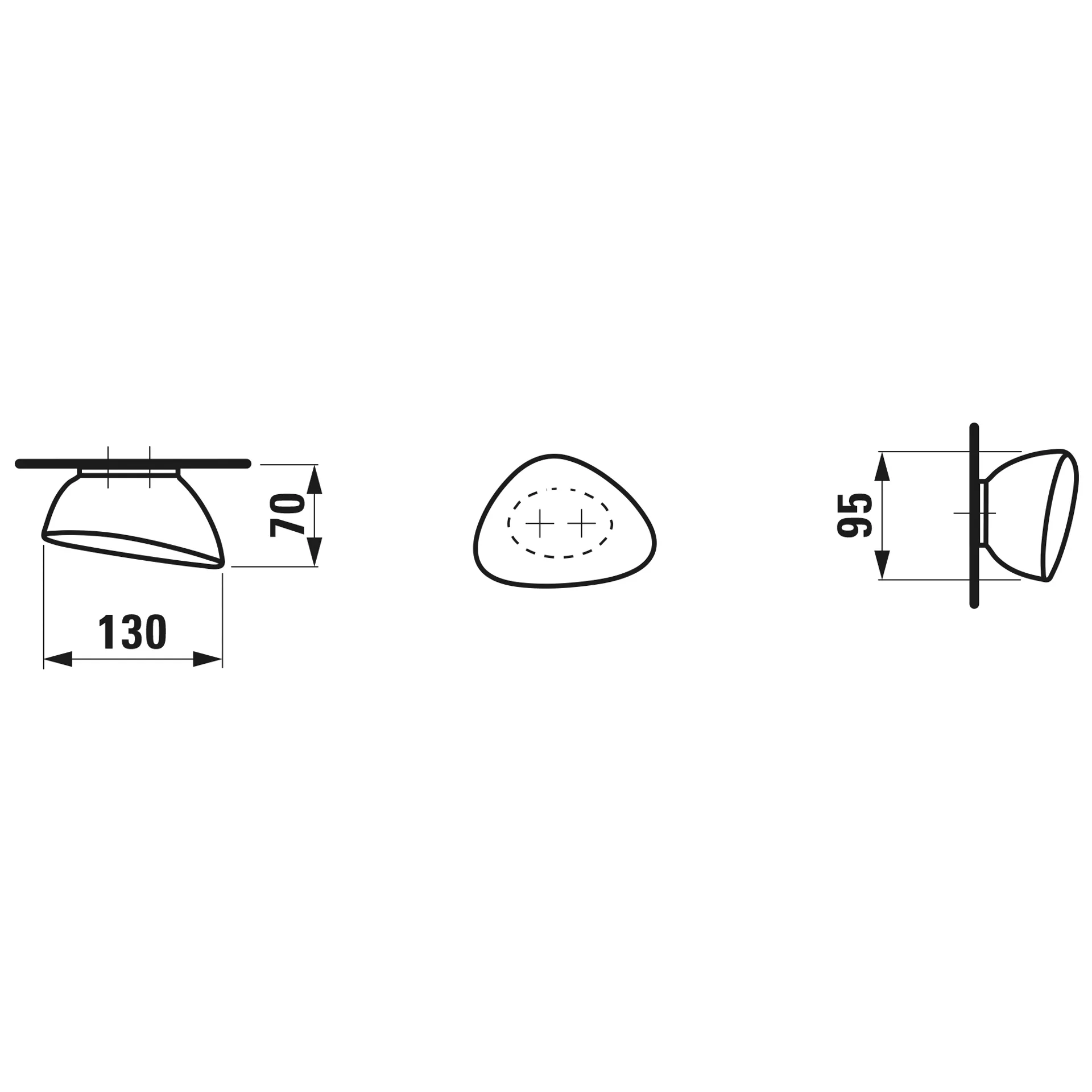 Laufen Keramischer Handtuchhalter ILBAGNOALESSI 70x130x95 Kaffee matt Laufen Keramischer Handtuchhalter ILBAGNOALESSI 70x130x95 Kaffee matt