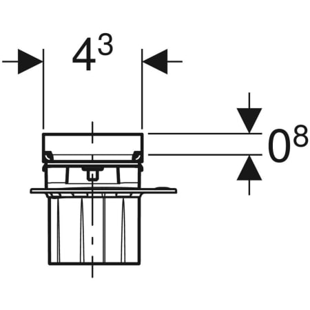 Geberit befliesbare Duschrinne „CleanLine“ Modell 154455001 Geberit befliesbare Duschrinne „CleanLine“ Modell 154455001