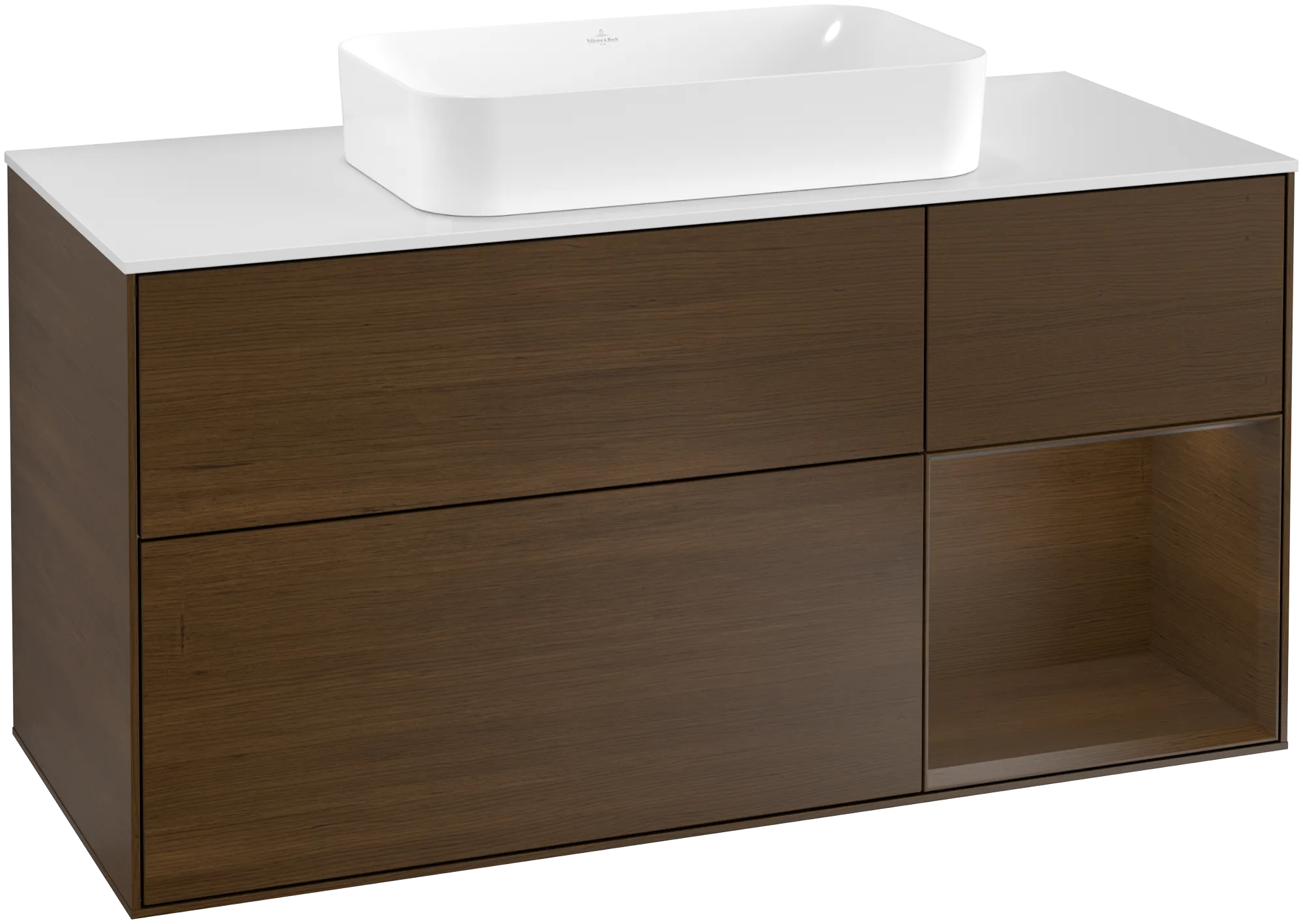 Villeroy & Boch Finion Waschbeckenunterschrank G30 1200x603x501mm mit Beleuchtung
