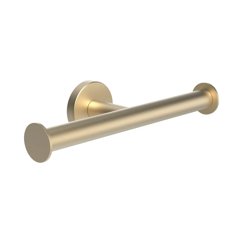 Niara Doppel-WC-Papierhalter 38406.2 ohne Abdeckung, blassgold matt