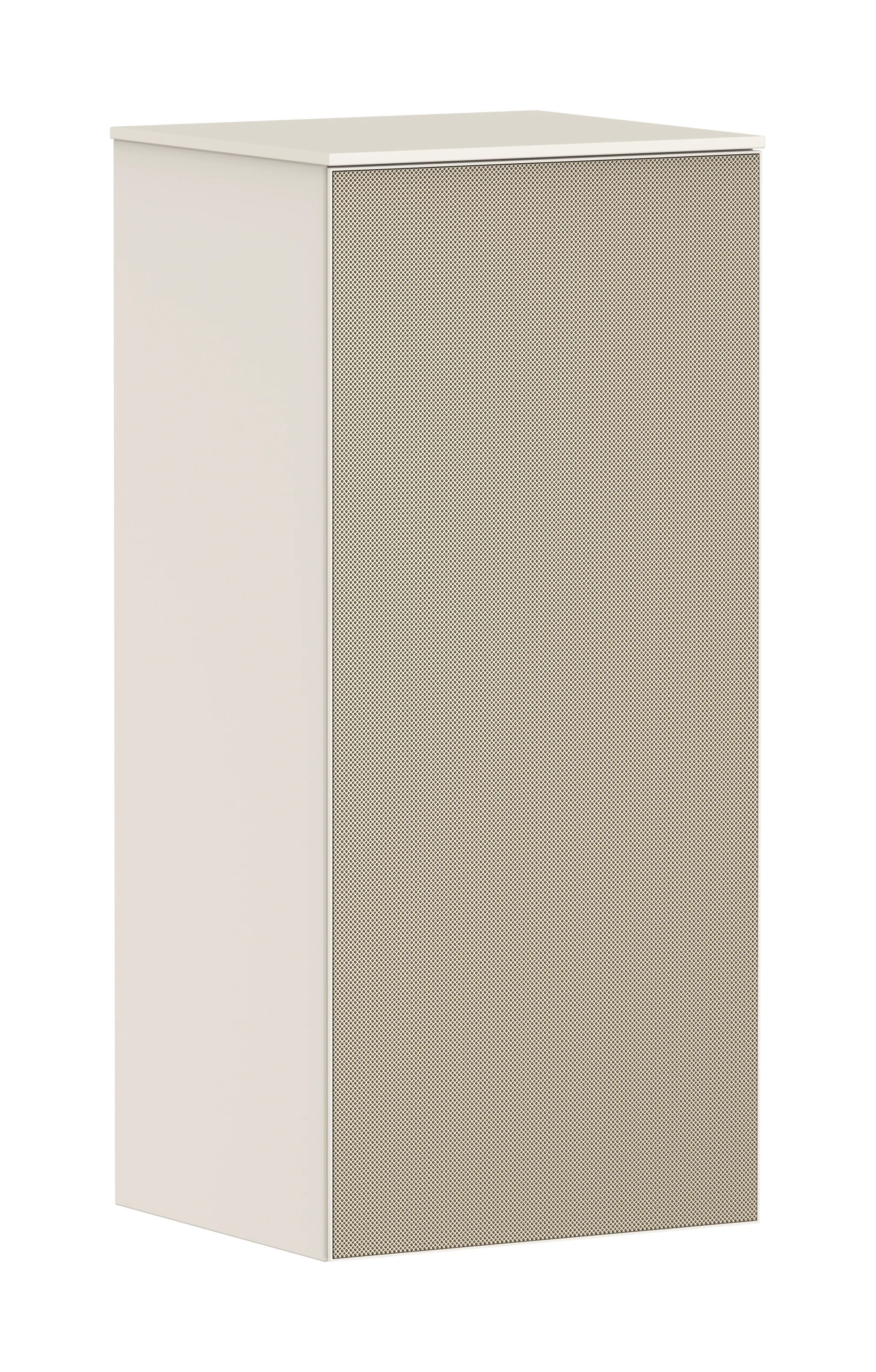 Hansgrohe Xevolos E Halbhochschrank Sandbeige Matt, 400x360 mm, Türanschlag links, Bronze Struktur Front