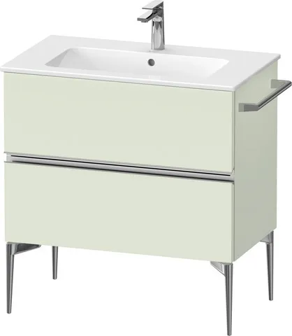 Duravit Waschtischunterschrank „Sivida“ 81 × 59,1 × 47,7 cm Blassgrün Matt Duravit Waschtischunterschrank „Sivida“ 81 × 59,1 × 47,7 cm Blassgrün Matt