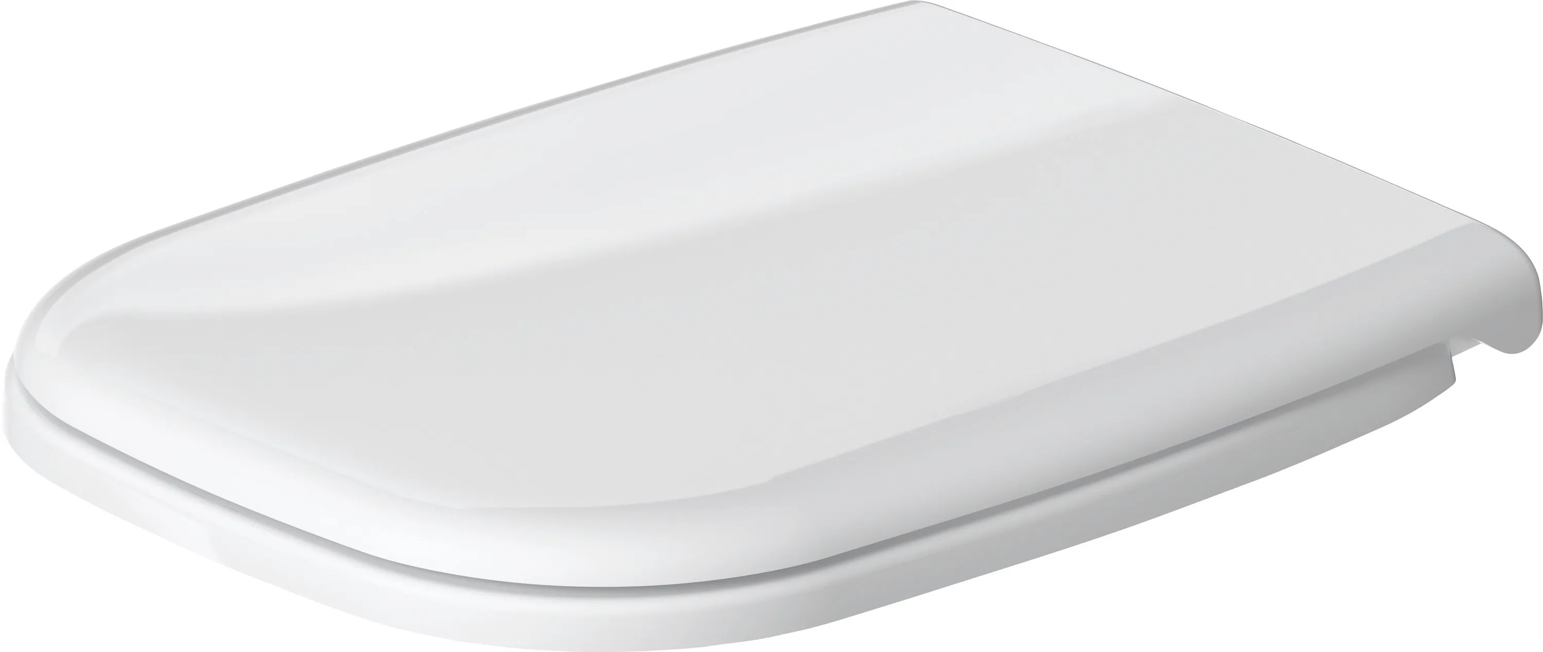 Duravit WC-Sitz „D-Code“ 36 × 43 × 4 cm in, Scharniere Edelstahl Duravit WC-Sitz „D-Code“ 36 × 43 × 4 cm in, Scharniere Edelstahl