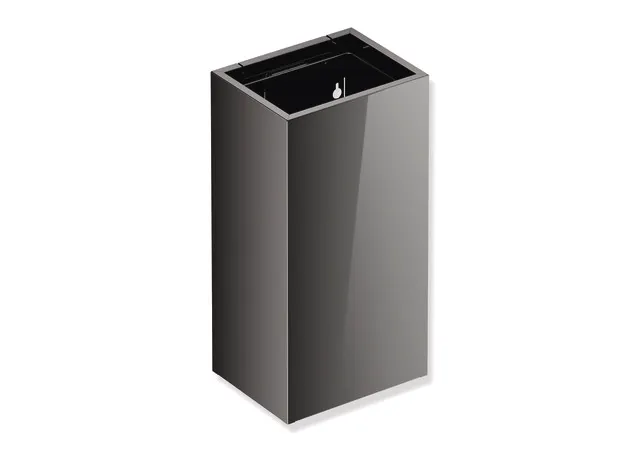 HEWI System 900 Papierabfallbehälter, Edelstahl, PVD, 25l