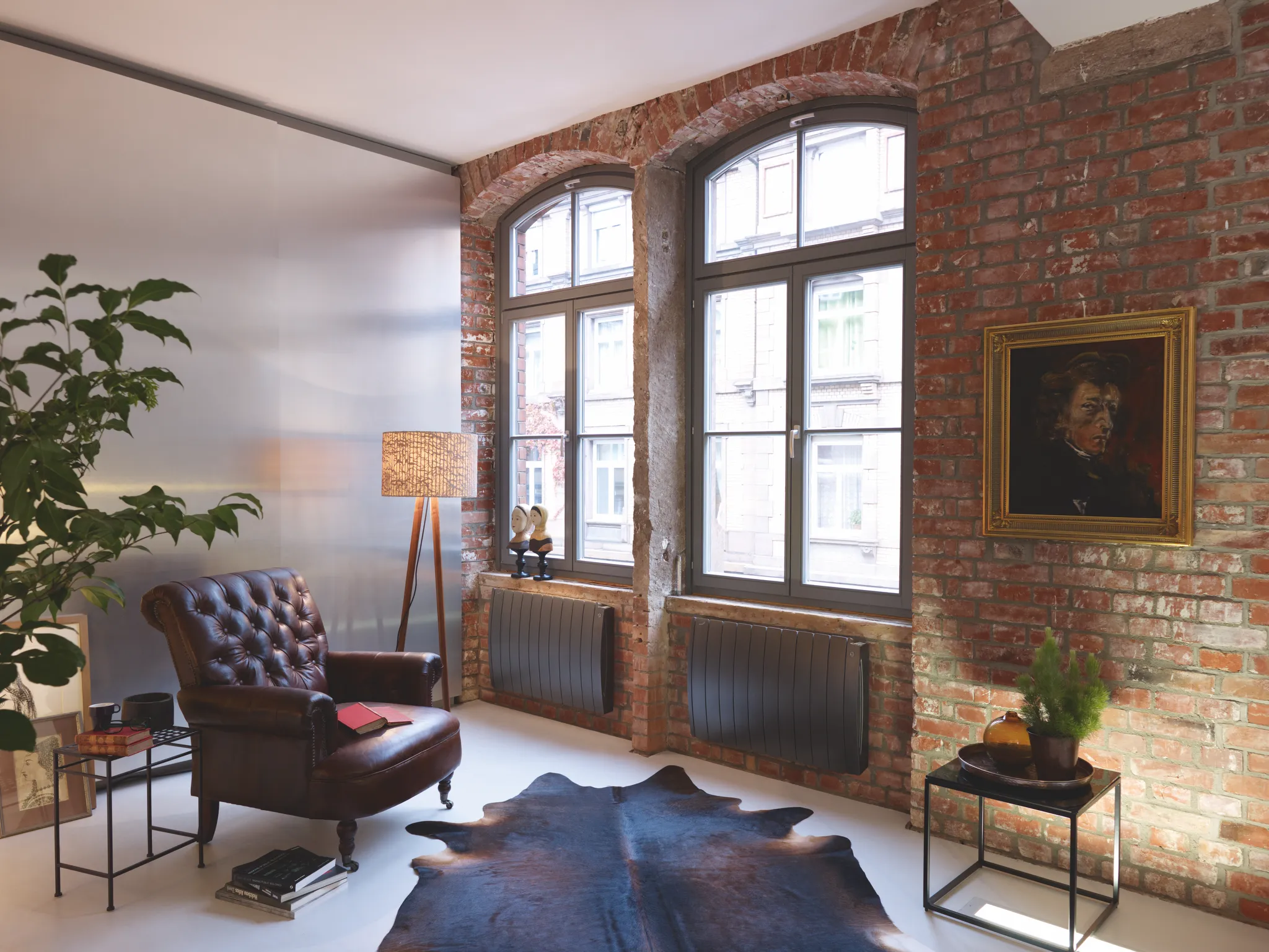 Zehnder Design-Elektroheizkörper „Fare Tech Connected“ 42,9 × 57,5 cm in Pure White (RAL 9010, glänzend) Zehnder Design-Elektroheizkörper „Fare Tech Connected“ 42,9 × 57,5 cm in Pure White (RAL 9010, glänzend)