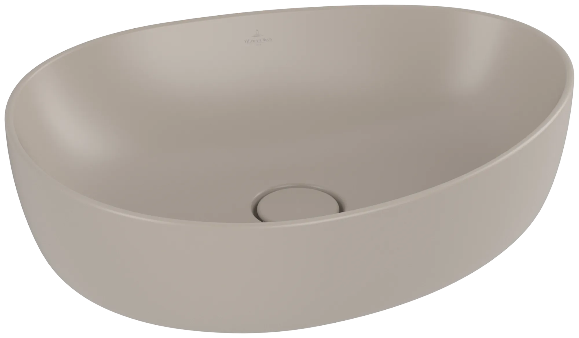 Villeroy & Boch Aufsatzwaschtisch „Antao“ 510 × 400 × 150 mm, ohne Hahnlochbohrung in Almond Villeroy & Boch Aufsatzwaschtisch „Antao“ 510 × 400 × 150 mm, ohne Hahnlochbohrung in Almond